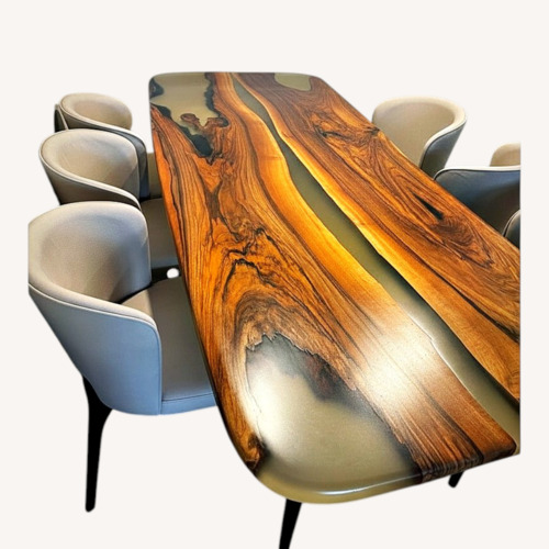 Used Dark Brown Wood Dining Sets for sale on AptDeco
