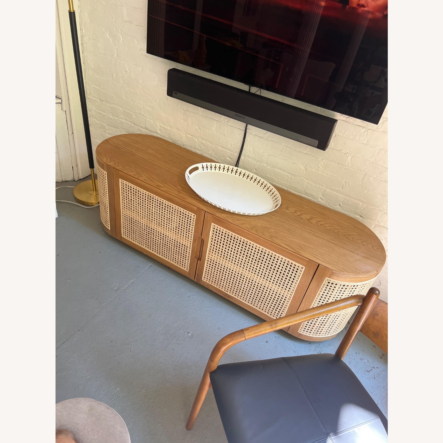 Article Candra 63" Media Unit - Oak - image-3