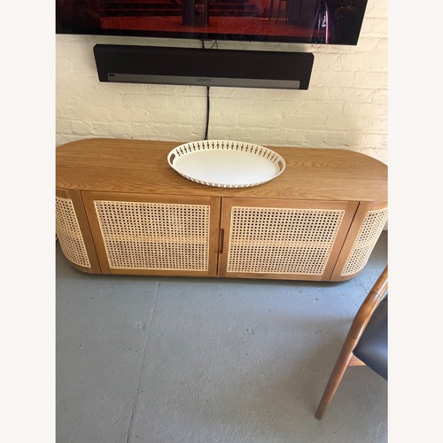 Used Article Candra 63" Media Unit - Oak for sale on AptDeco