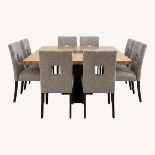 Used Allan Copley Designs Tiger Maple Table & Chairs for sale on AptDeco
