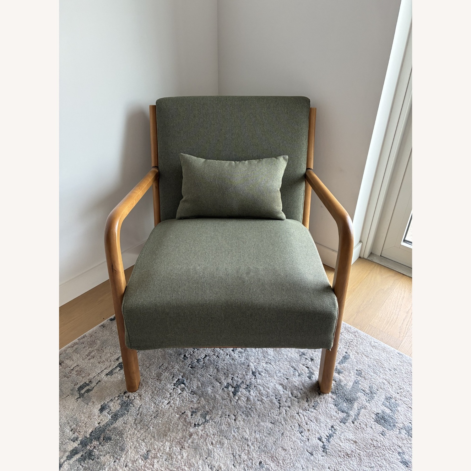 Wayfair Hertford 26" Mid Century Upholstered Accent Chair  - image-3