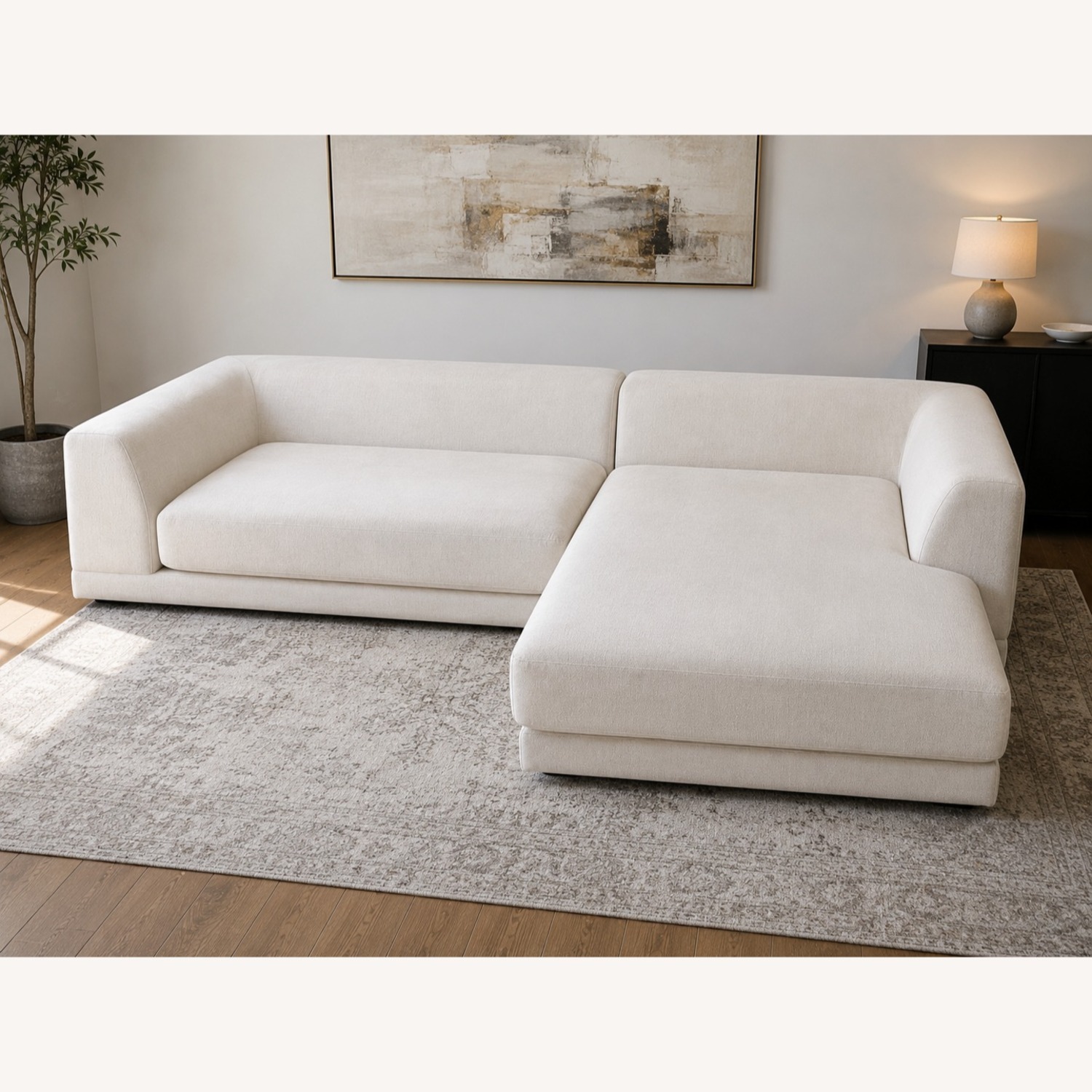 CB2 Uno 2-Piece Sectional - image-1