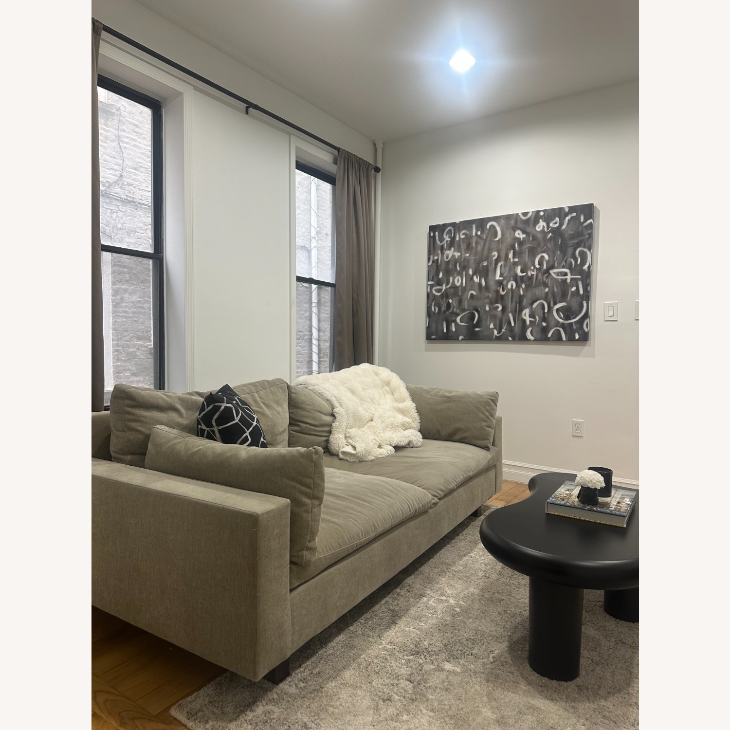 West Elm Harmony Couch - image-1