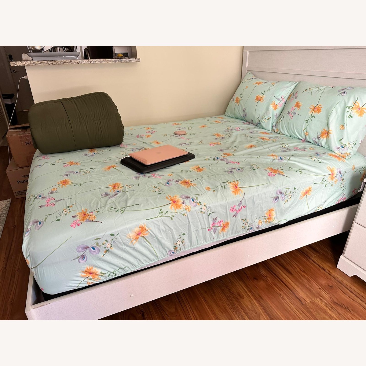 Ashley Furniture Stelsie White Wood Headboard - image-2