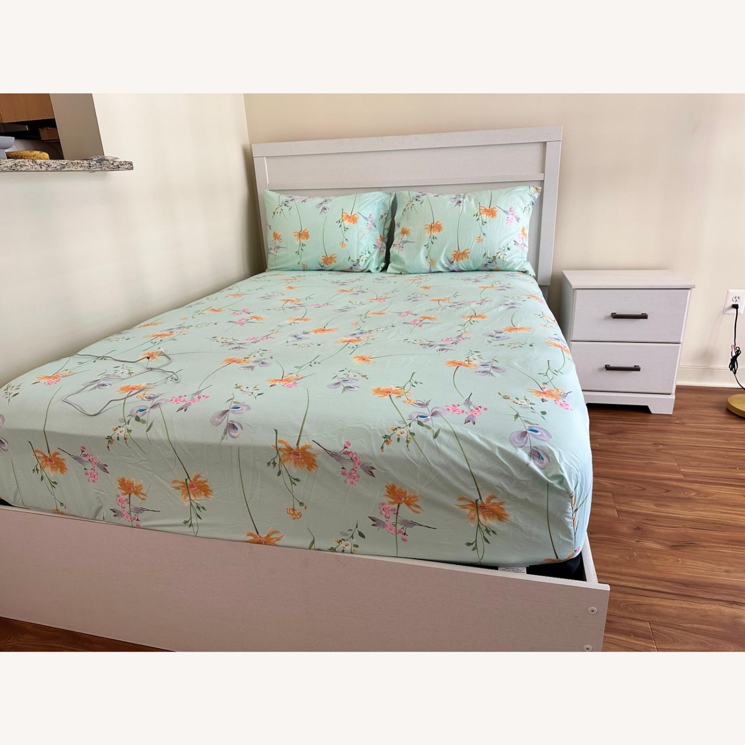 Ashley Furniture Stelsie White Wood Headboard - image-3