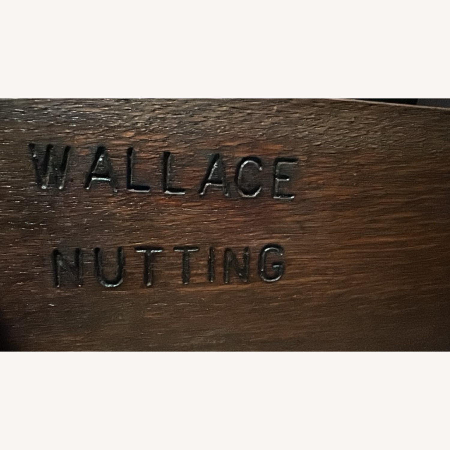 Vintage/Antique Dark Brown Wood Chest - image-5