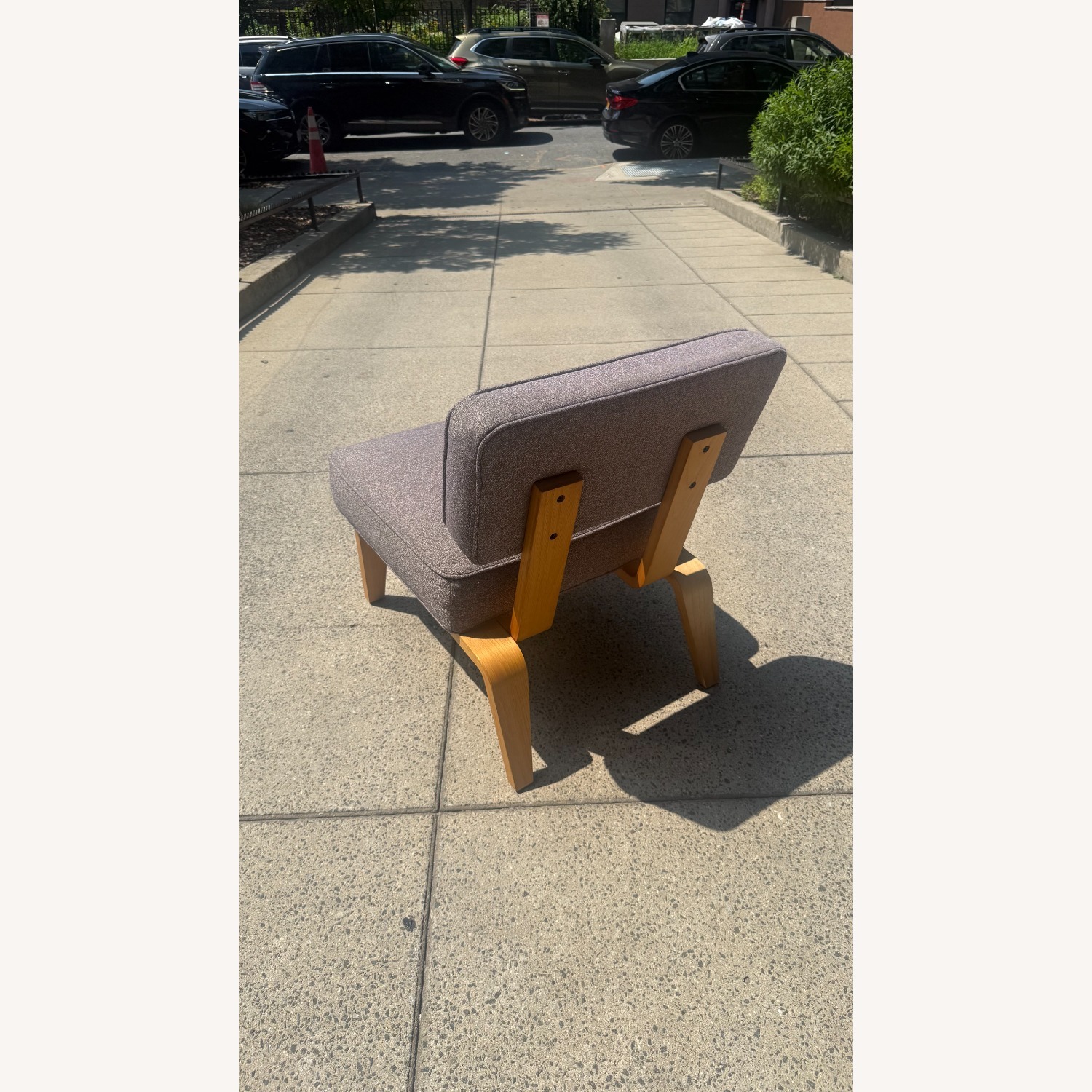 West Elm Mid-Century Bentwood Lounge Chair - image-3