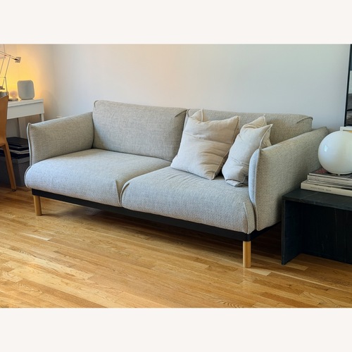 Used IKEA Applaryd Light Gray Fabric Sofa for sale on AptDeco