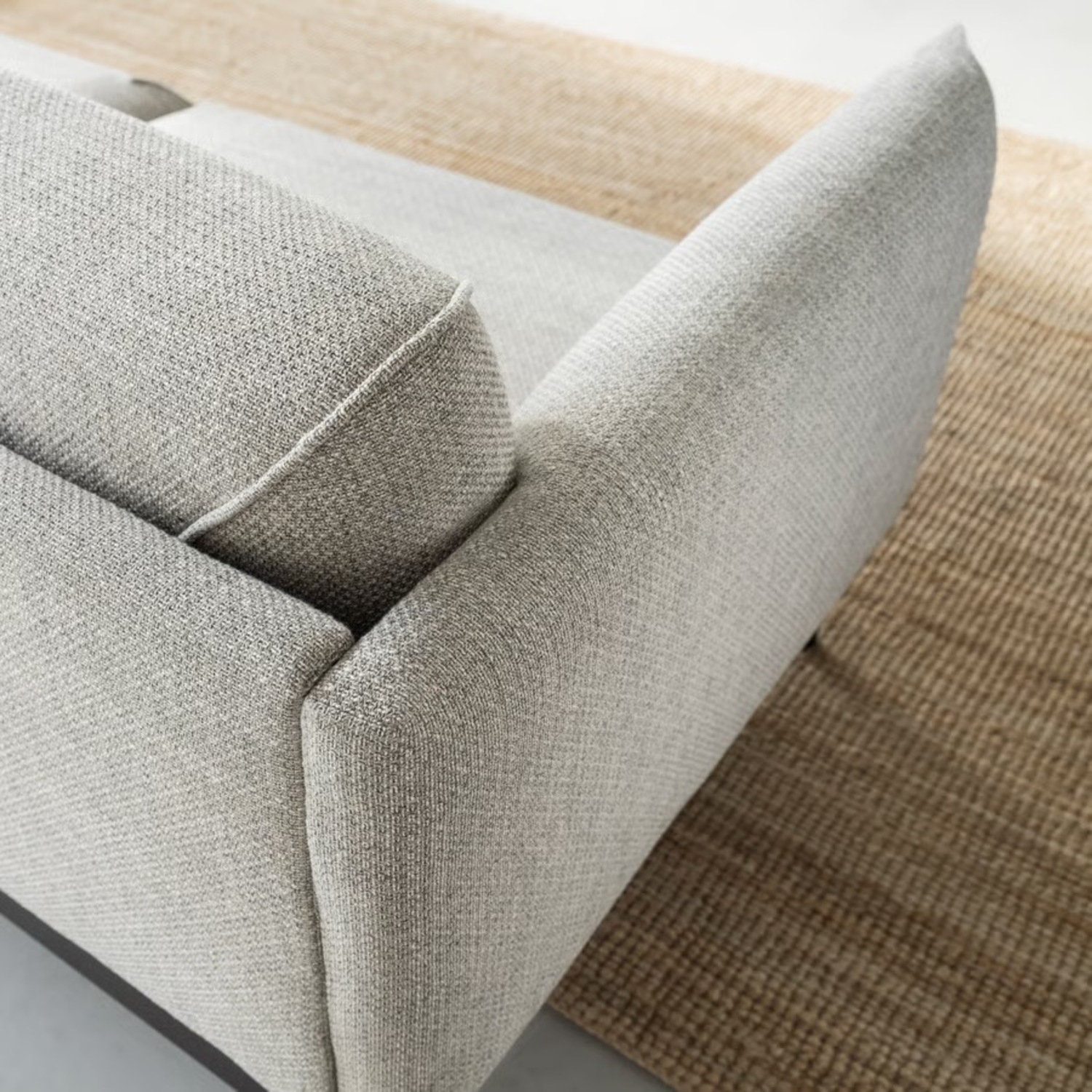 IKEA Applaryd Light Gray Fabric Sofa - image-7