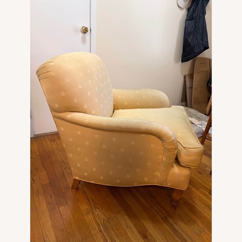 Used Vintage/Antique Finds Yellow Armchair for sale on AptDeco