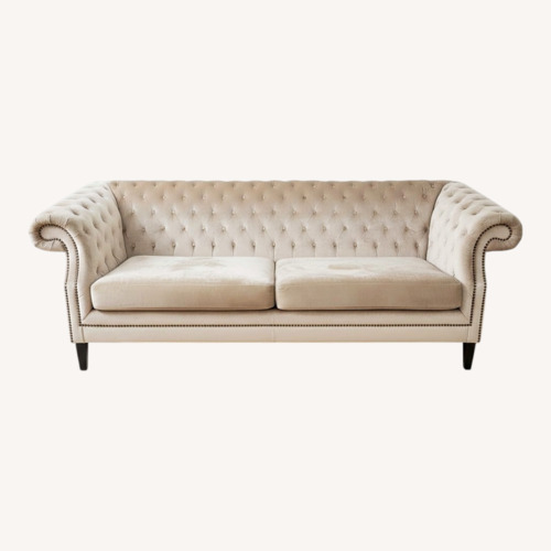 Used Z Gallerie Velvet Loveseat for sale on AptDeco