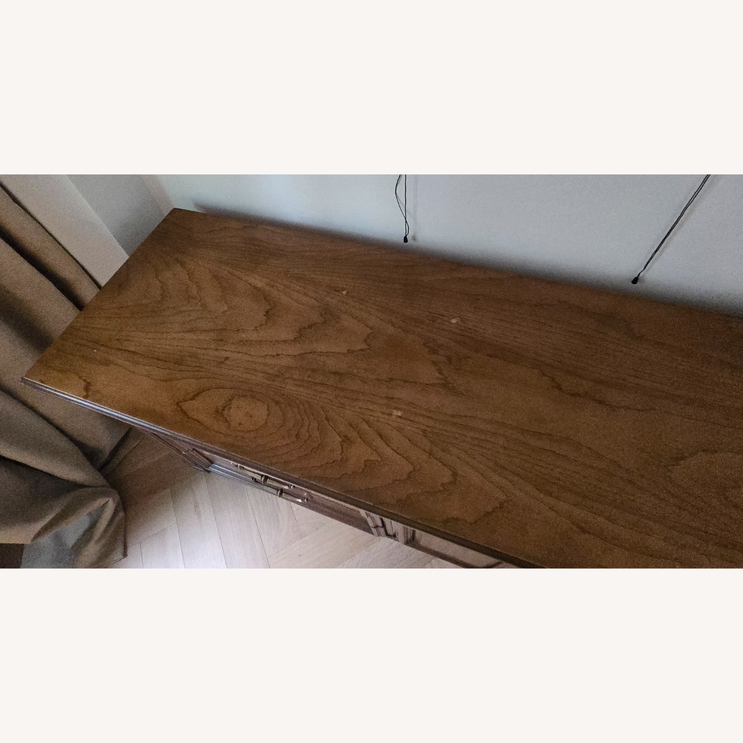 Vintage/Antique Finds Dark Brown Wood Dresser - image-3
