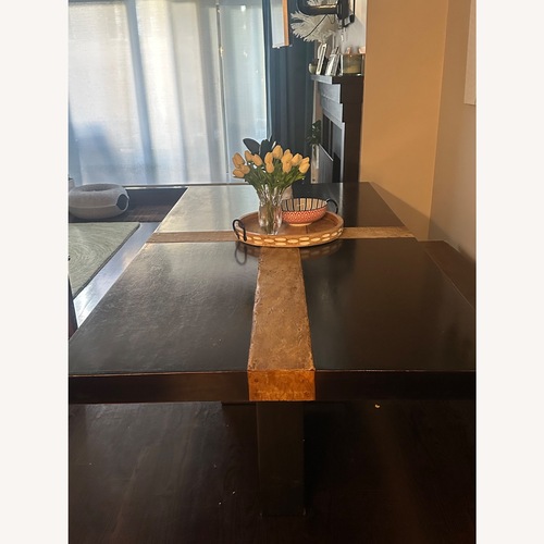 Used Z Gallerie Wood Dining Table for sale on AptDeco