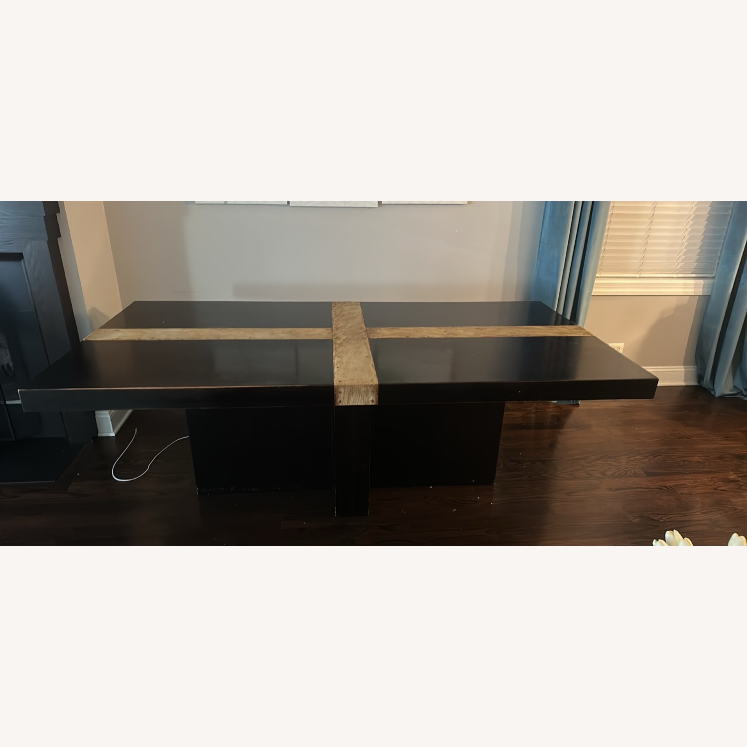 Z Gallerie Wood Dining Table - image-2