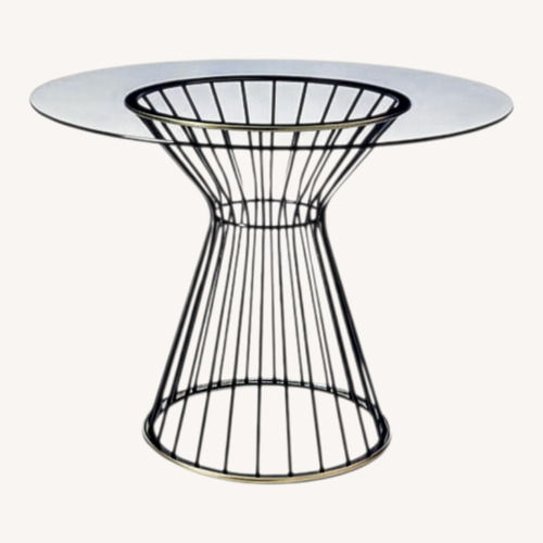Used West Elm Hourglass Dining Table for sale on AptDeco