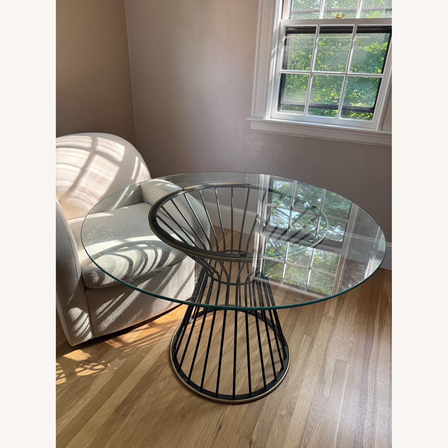 West Elm Hourglass Dining Table - image-2