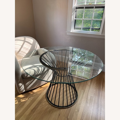 Used West Elm Hourglass Dining Table for sale on AptDeco