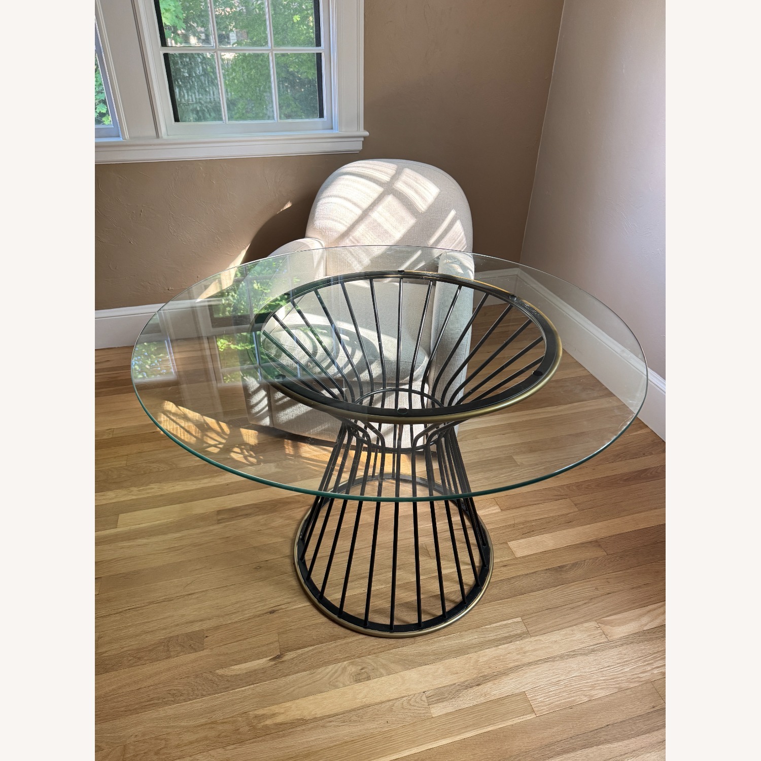 West Elm Hourglass Dining Table - image-5