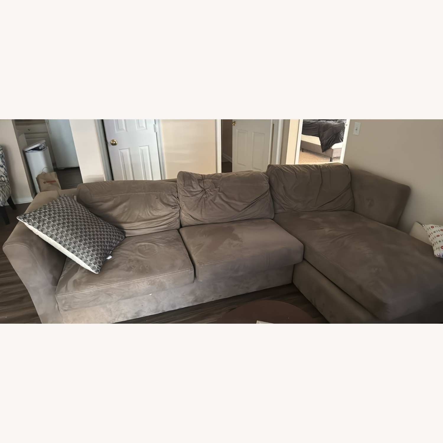 Sofa Express Light Brown 2 Piece Sectional - image-1