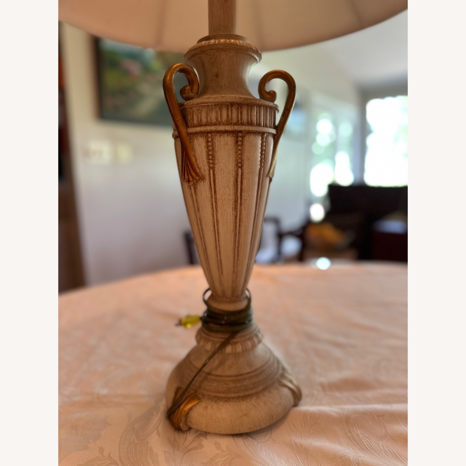 Vintage Neoclassical Urn Table Lamp  - image-2