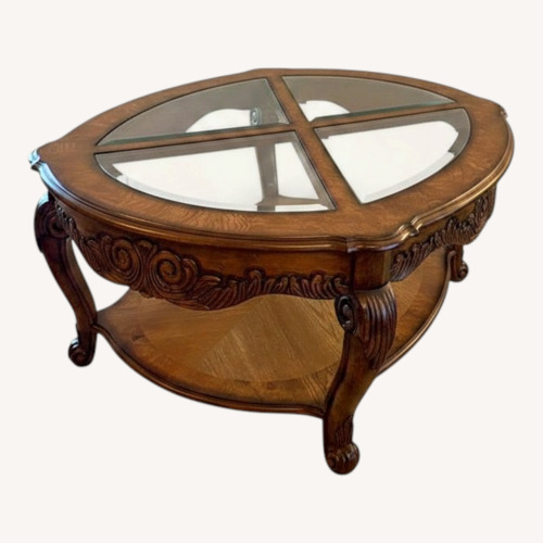 Used Dark Brown Coffee Table for sale on AptDeco