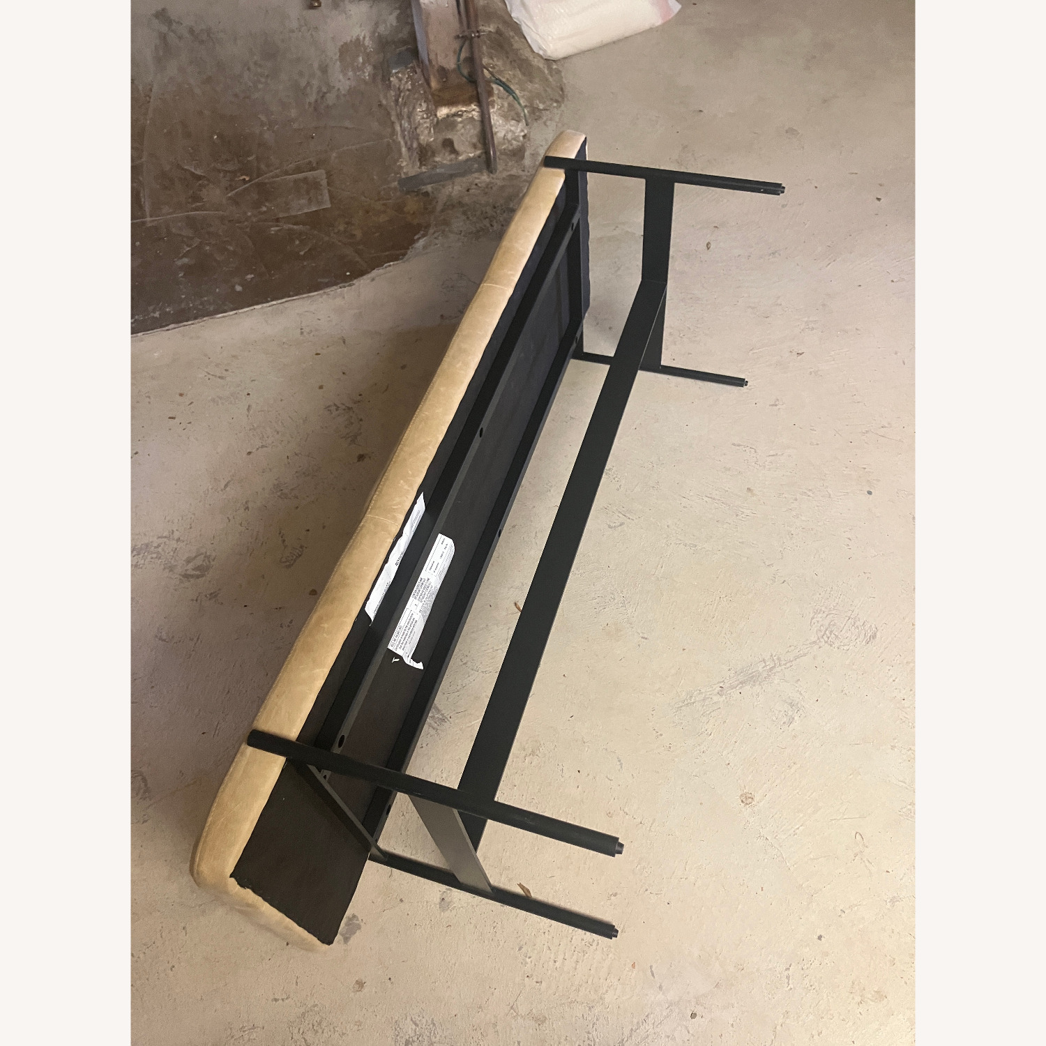Blu Dot Leather Day Bench - image-5