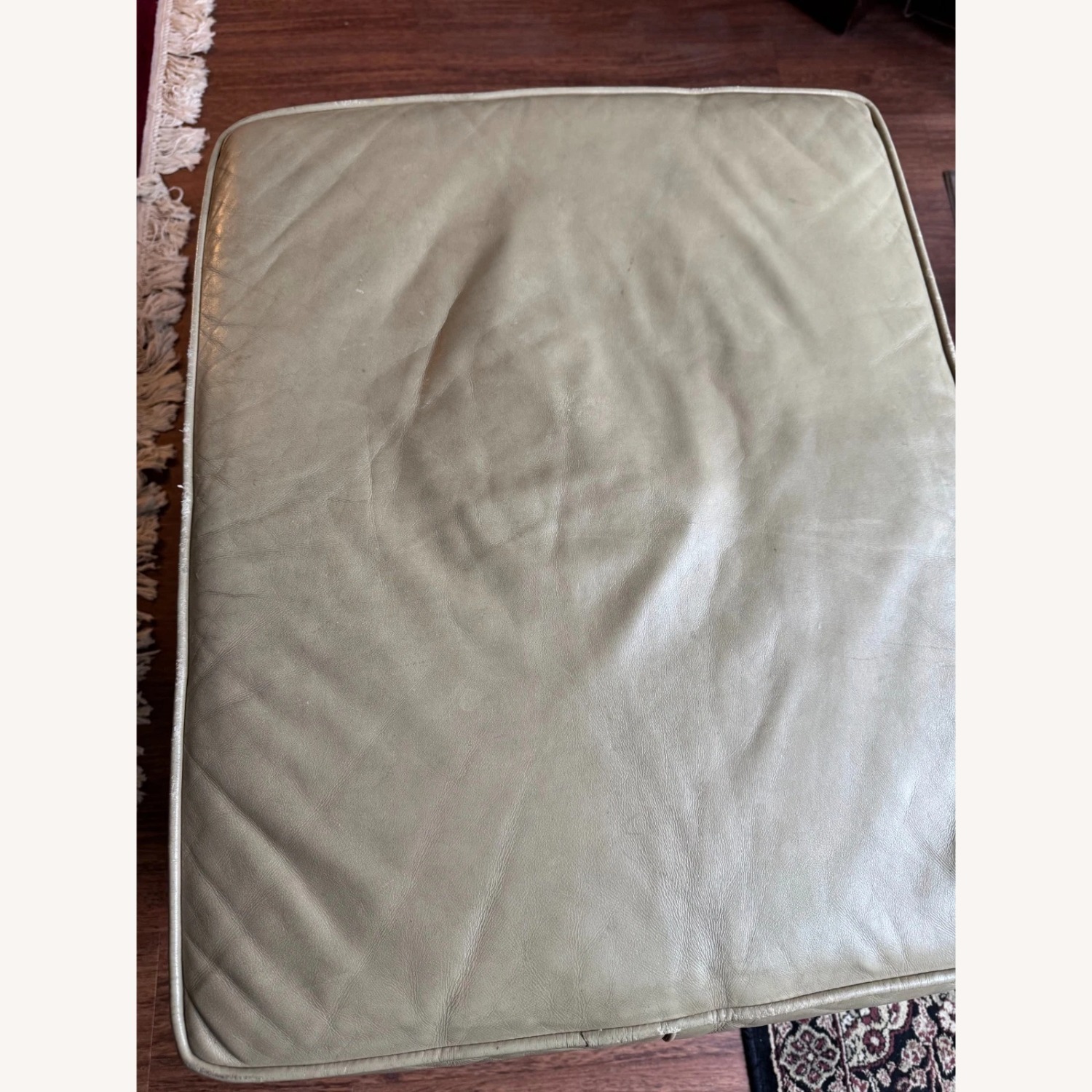 Vintage/Antique Natural Leather Armchair - image-20