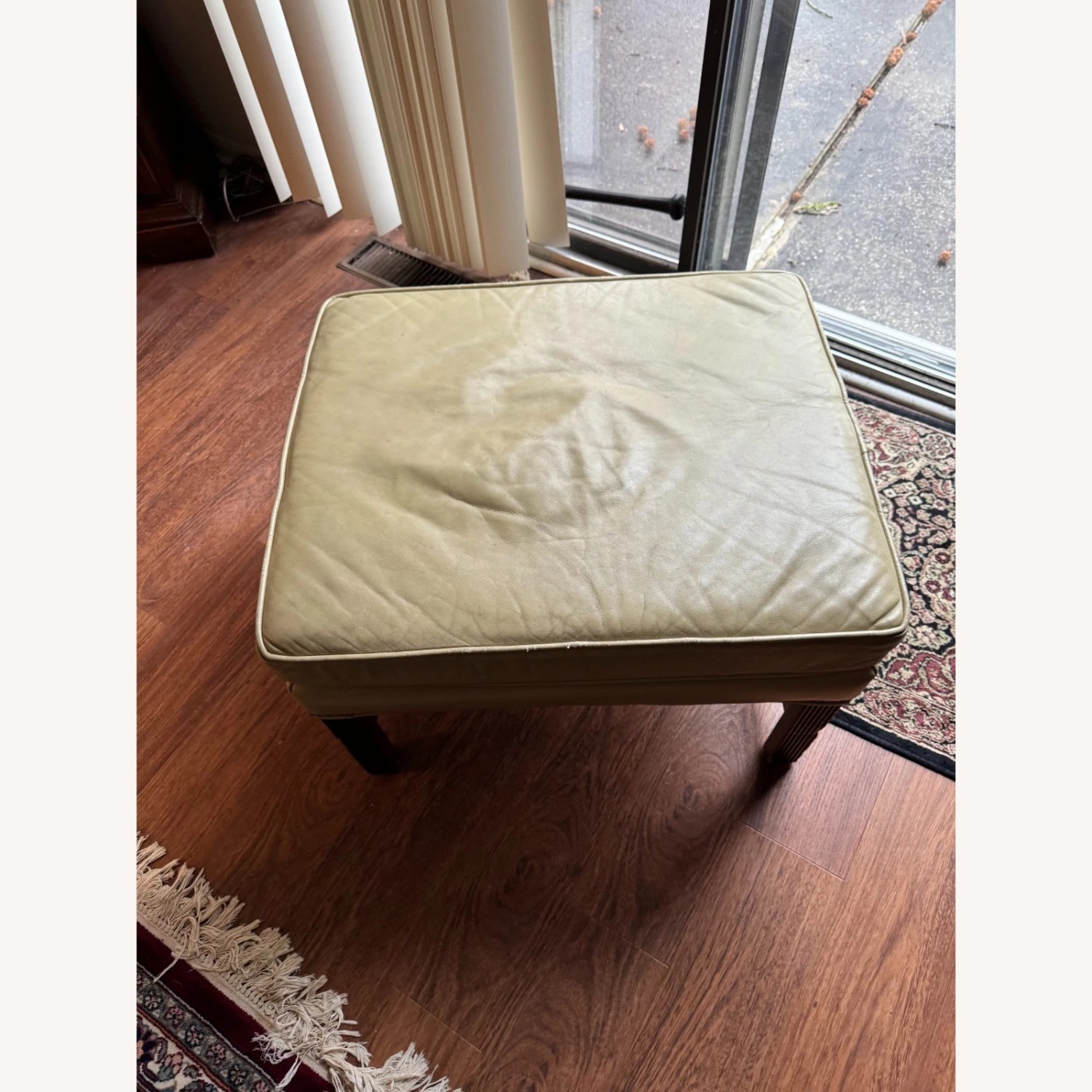 Vintage/Antique Natural Leather Armchair - image-18