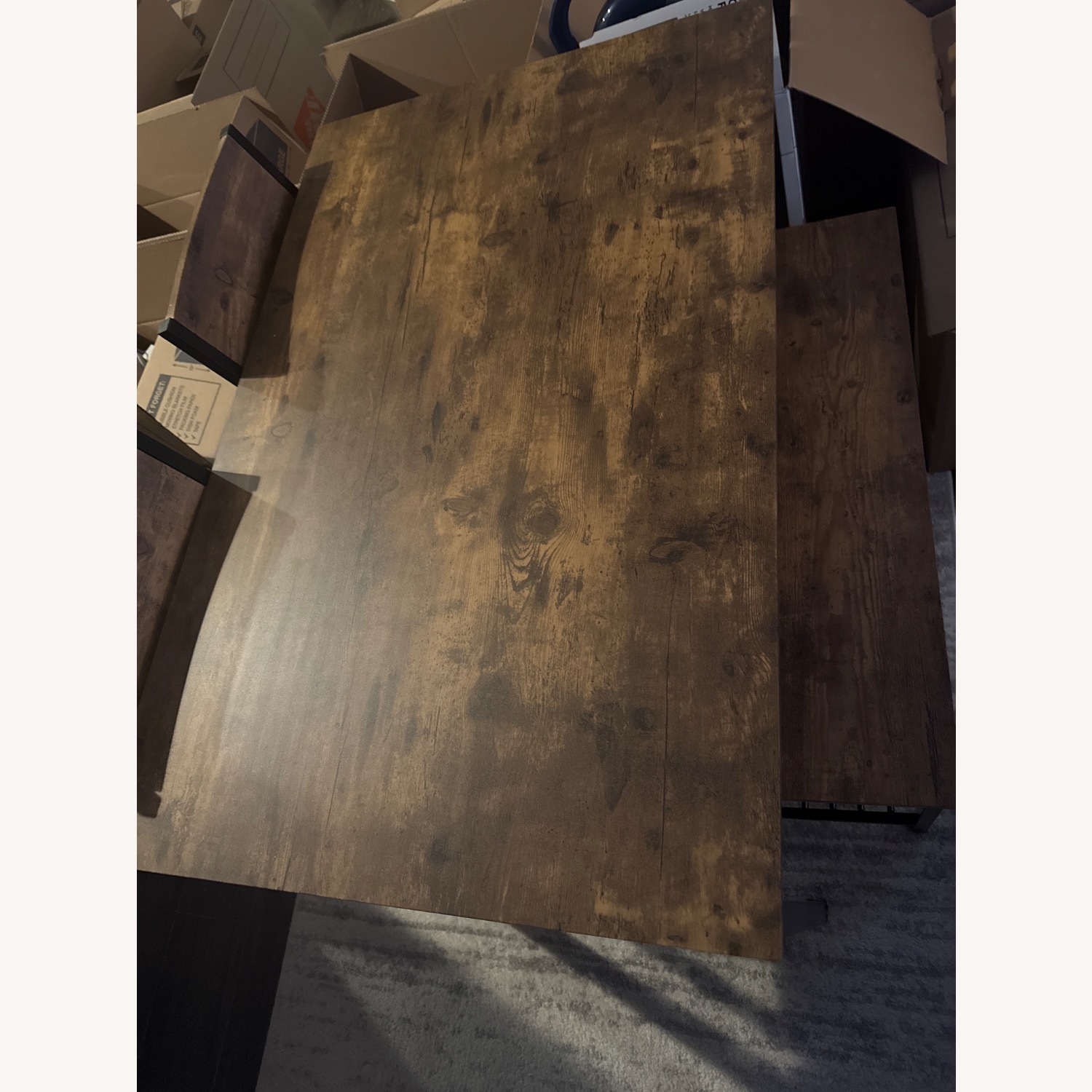 Natural Wood Dining Set - image-2