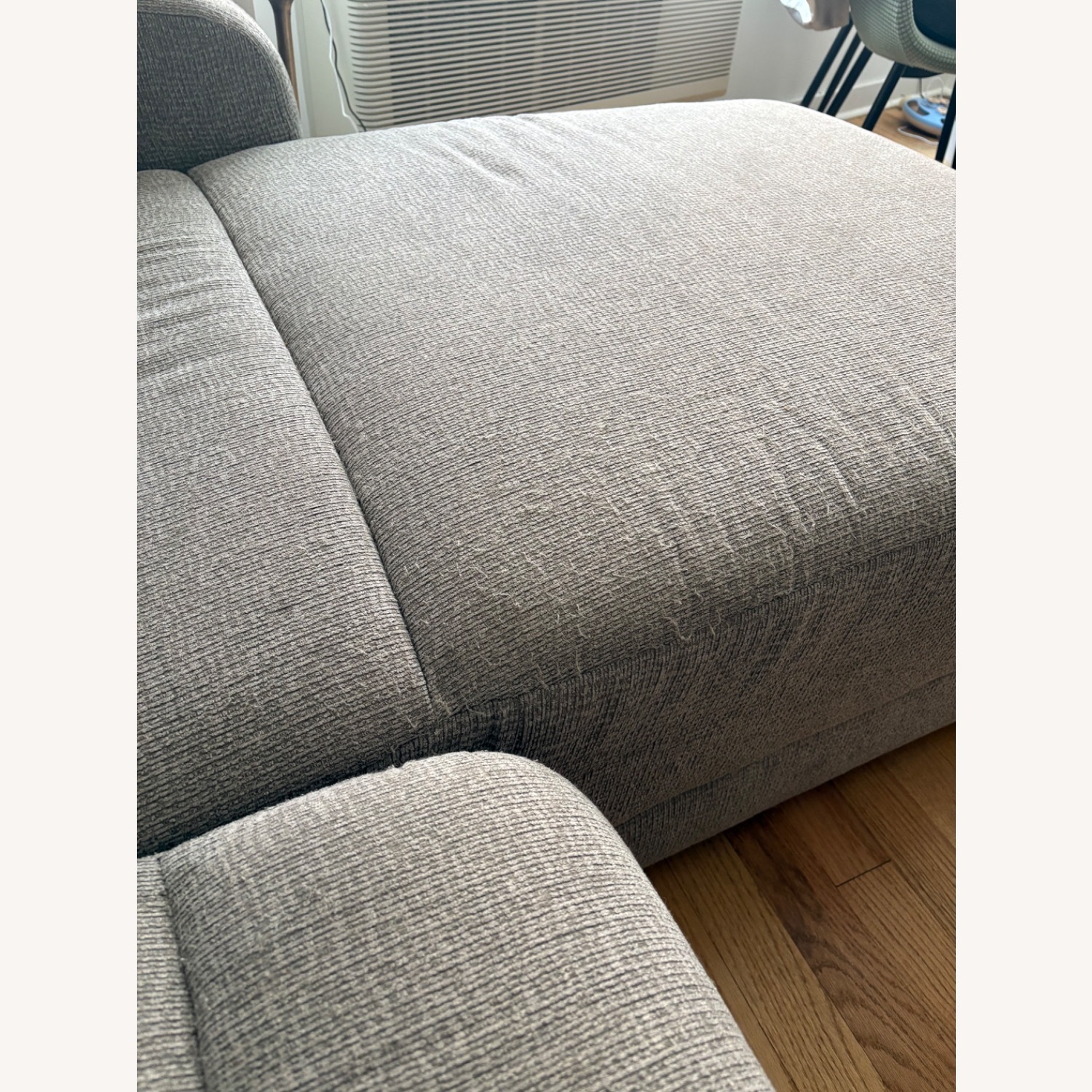 Value City Reclining Sofa with Chaise - image-6
