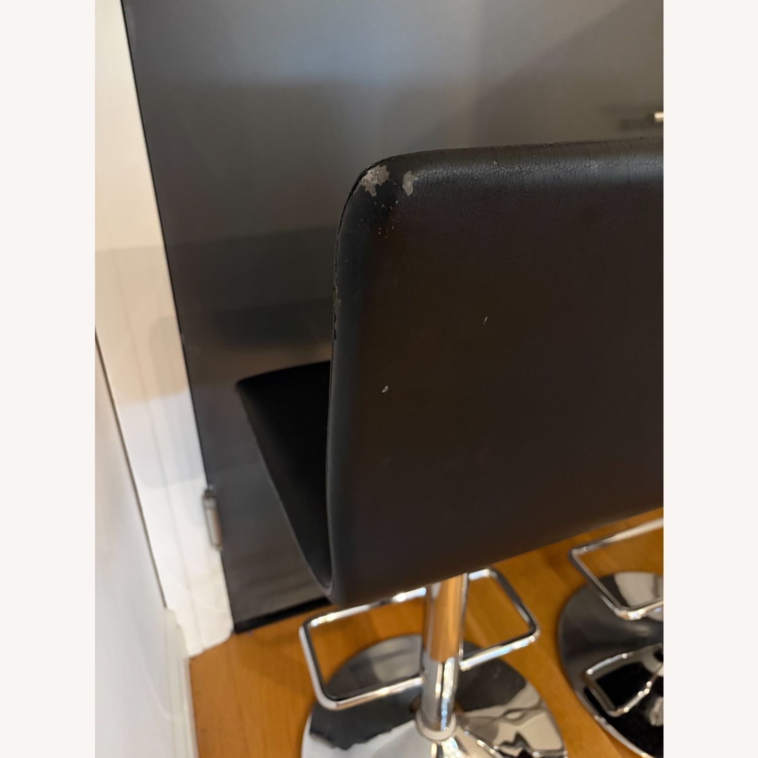 BoConcept Siena Black Faux Leather Stools - image-6