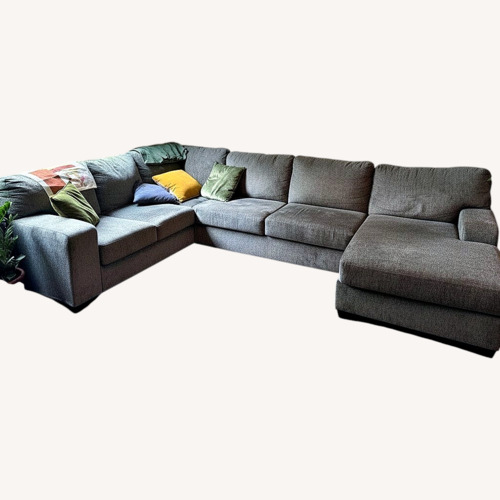 Used Large Couch With Chaise for sale on AptDeco