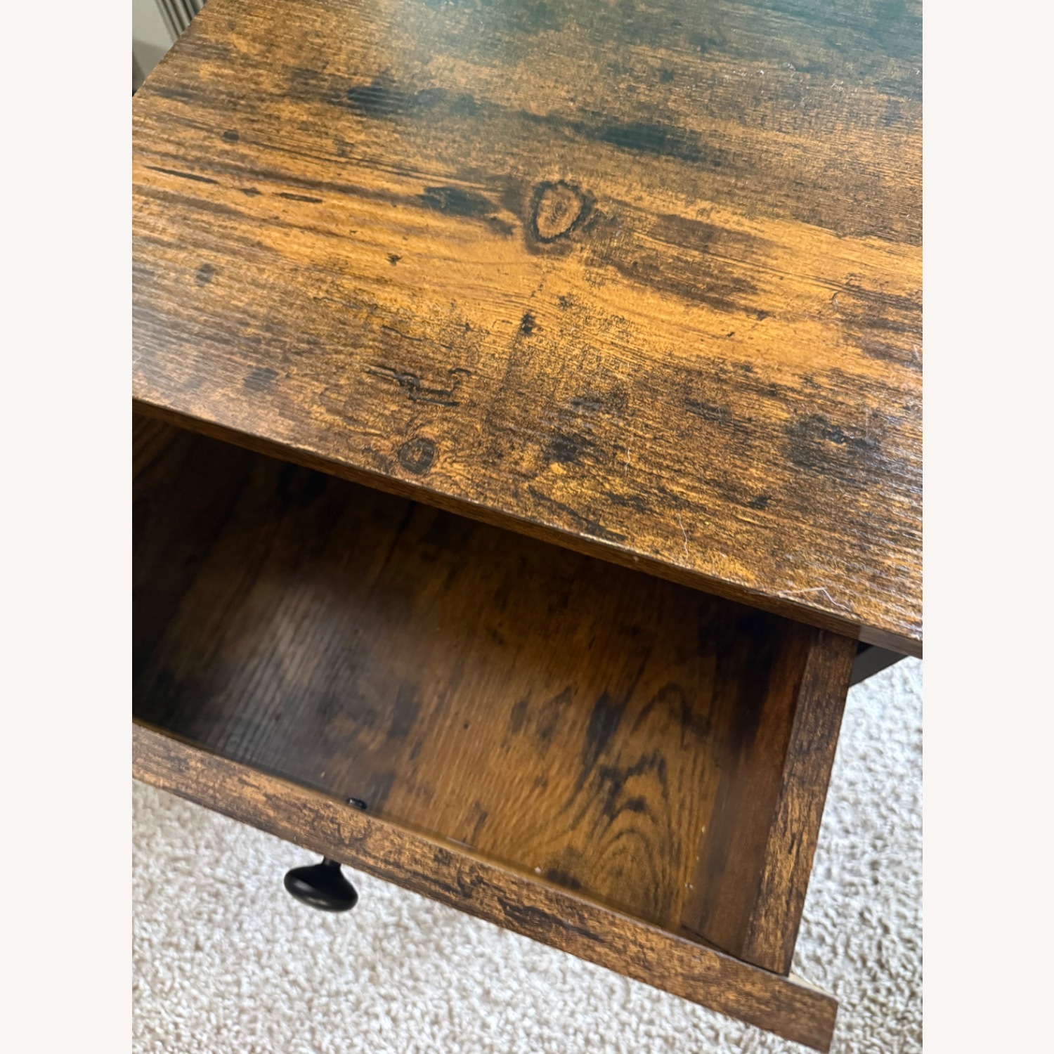 VASAGLE Brown Nightstand - image-3