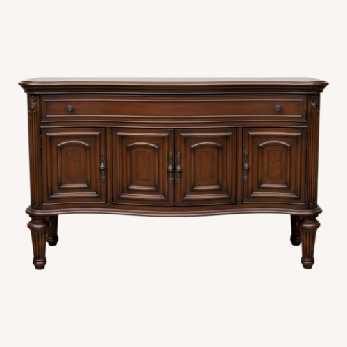 Used Vintage/Antique Dark Brown Wood Bar Carts for sale on AptDeco