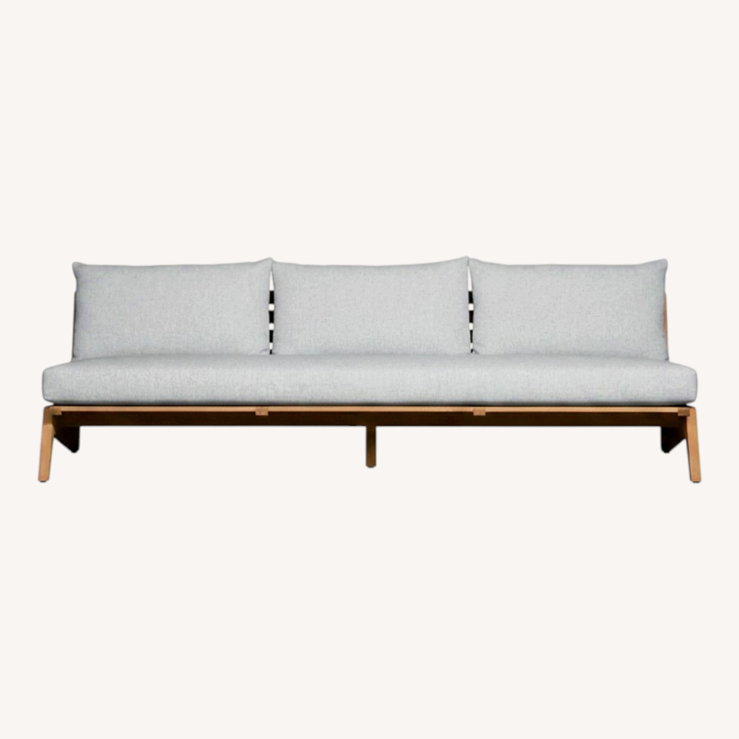 Harbour Furniture Light Gray Wood Patio Furniture - image-0