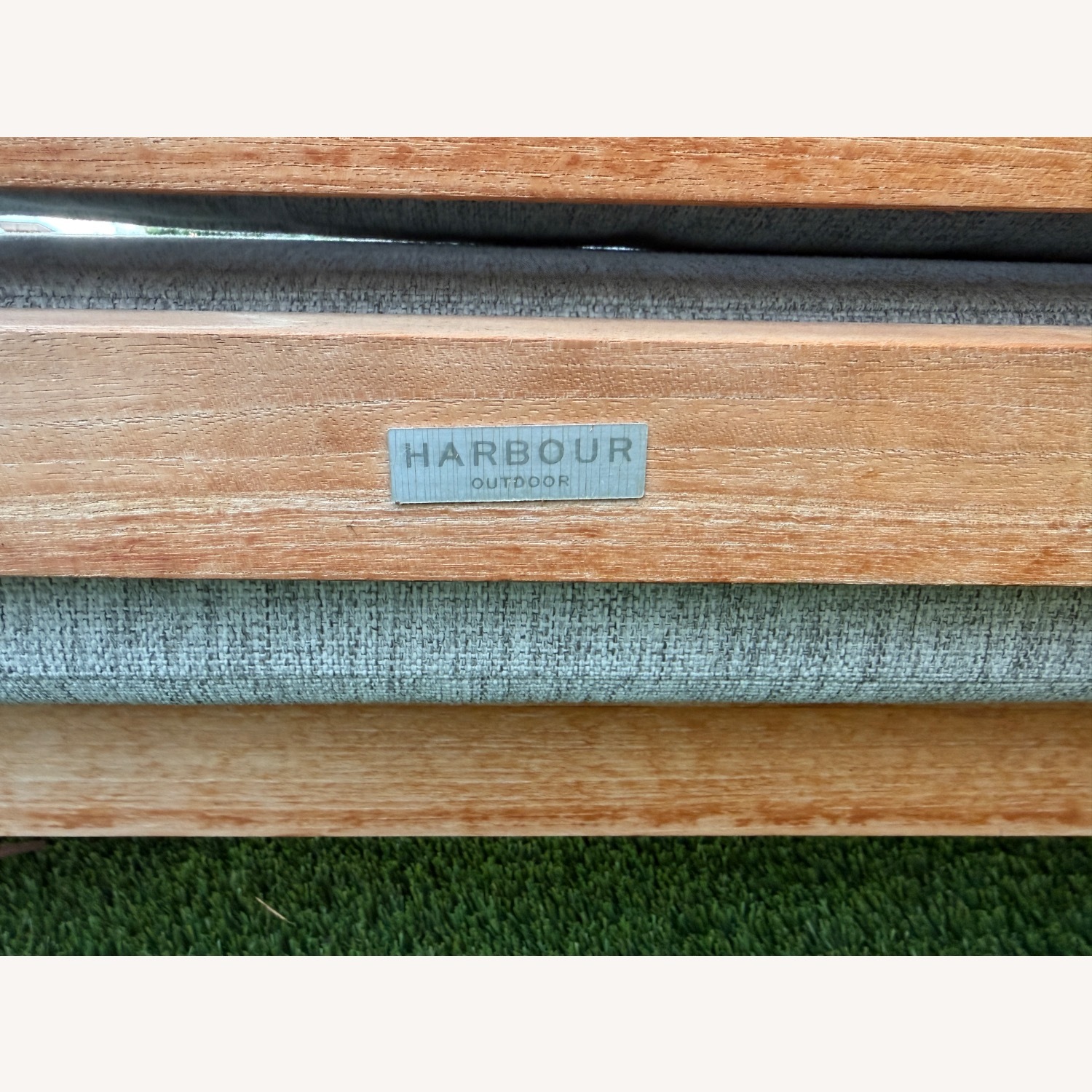 Harbour Furniture Light Gray Wood Patio Furniture - image-7