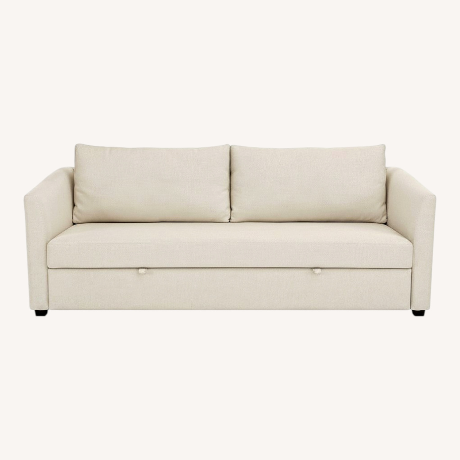 Pottery Barn Celeste White Sofa Sleeper - image-0