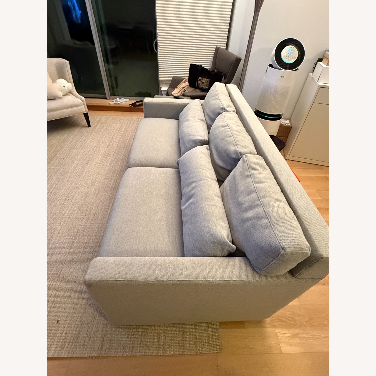 Design Within Reach Vesper Light Gray Sleeper Sofa - image-2