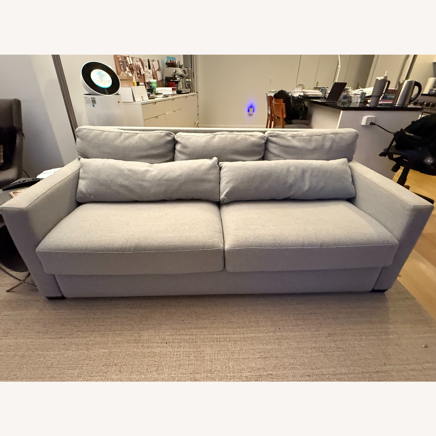 Design Within Reach Vesper Light Gray Sleeper Sofa - image-1