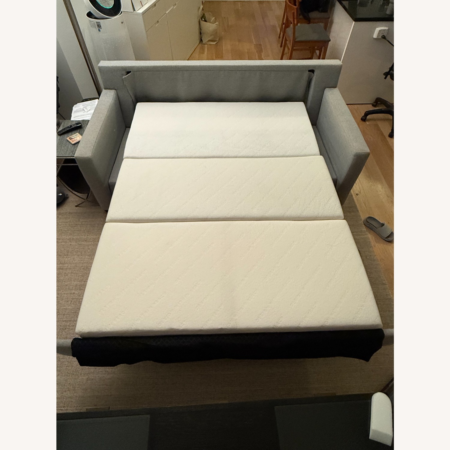Design Within Reach Vesper Light Gray Sleeper Sofa - image-4