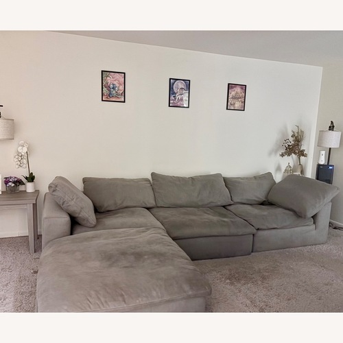 Used Bob's Discount Furniture Dream 3+ Piece Sectional for sale on AptDeco