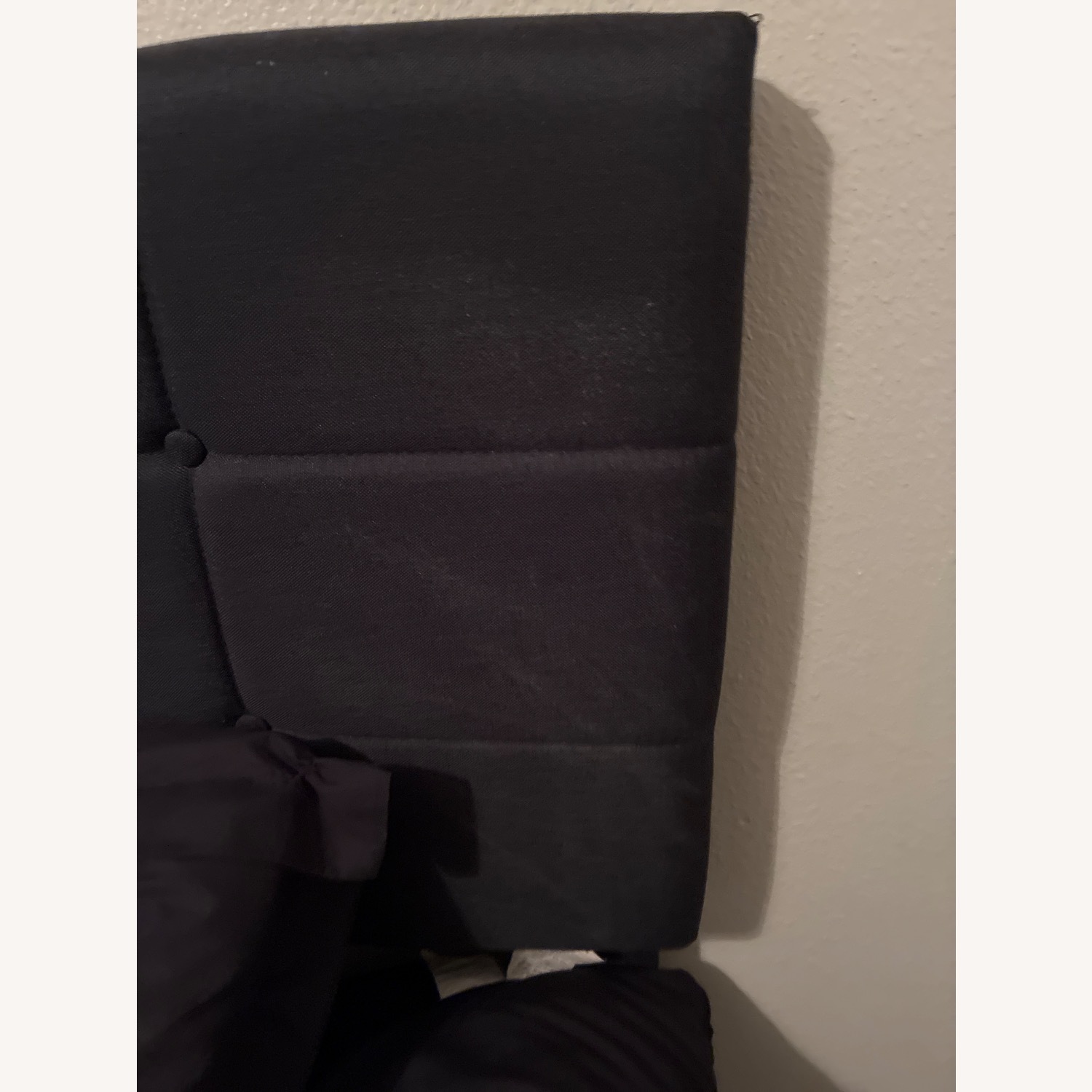 Fabric Queen Bed with 4 drawers - image-4