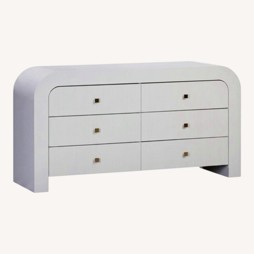 Used TOV Furniture Hump Natural Wood Dresser for sale on AptDeco