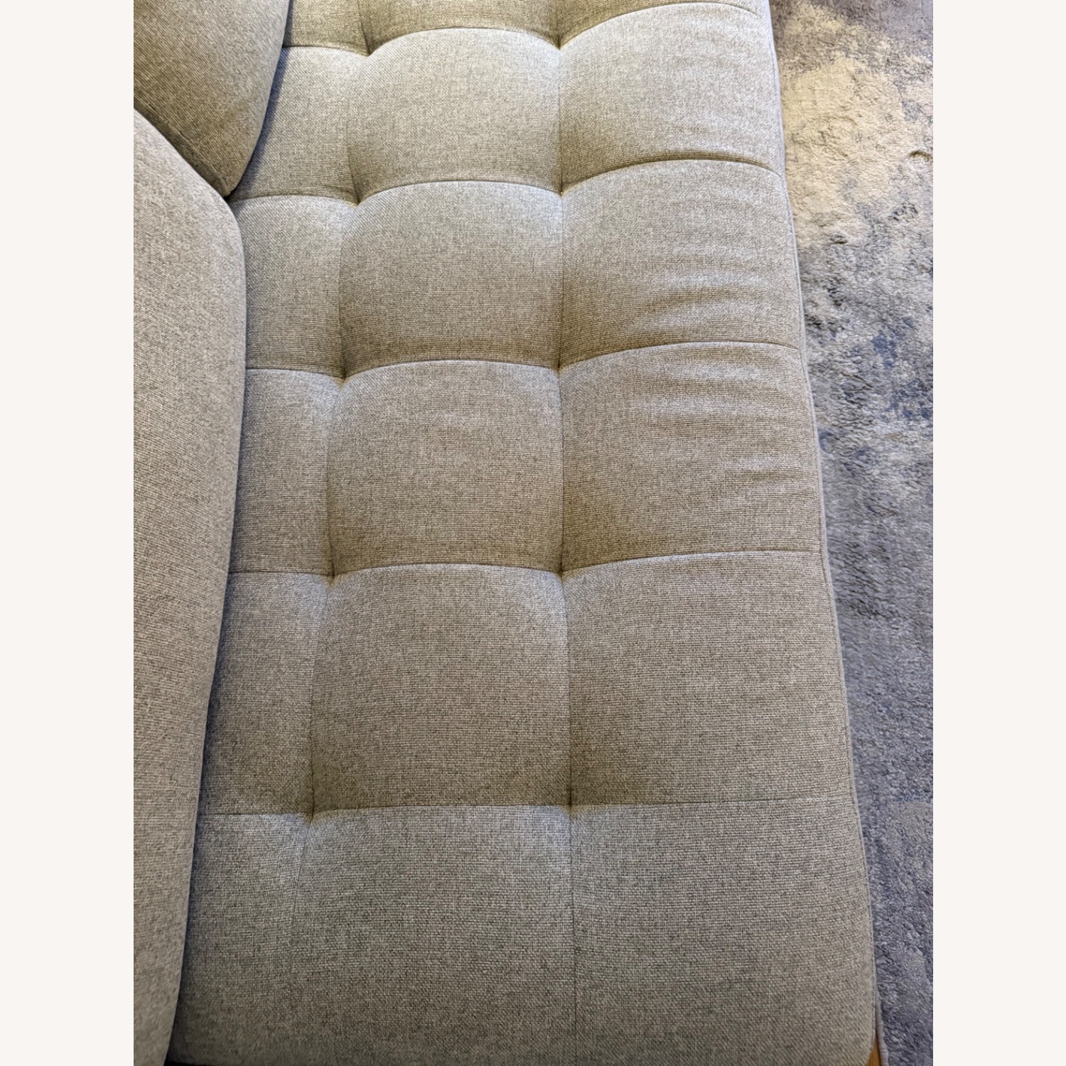 Living Spaces Ginger Light Gray 3+ Seater Sofa - image-3