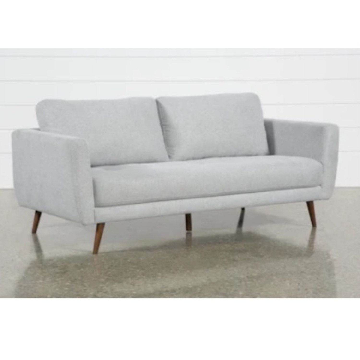 Living Spaces Ginger Light Gray 3+ Seater Sofa - image-5