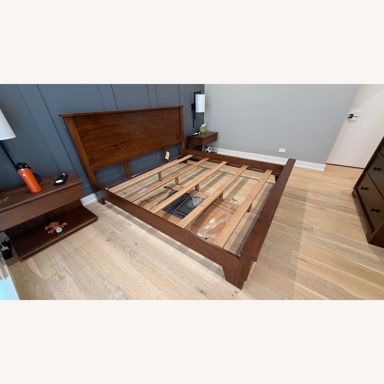 Pottery Barn Sumatra II Bed, Mahogany, King - image-2