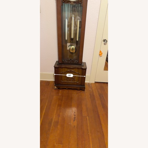 Used Vintage/Antique Dark Brown Wood Décor for sale on AptDeco