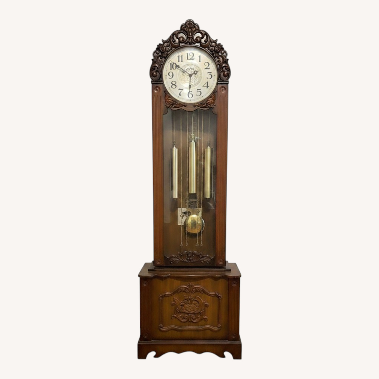 Vintage/Antique Dark Brown Wood Décor - image-0
