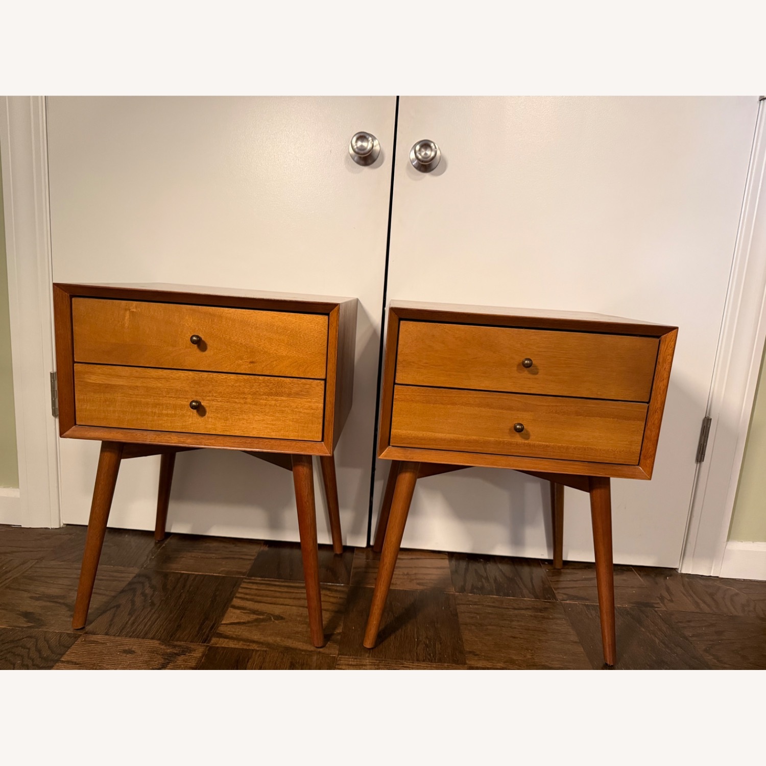 West Elm Mid-Century Nightstands - image-1
