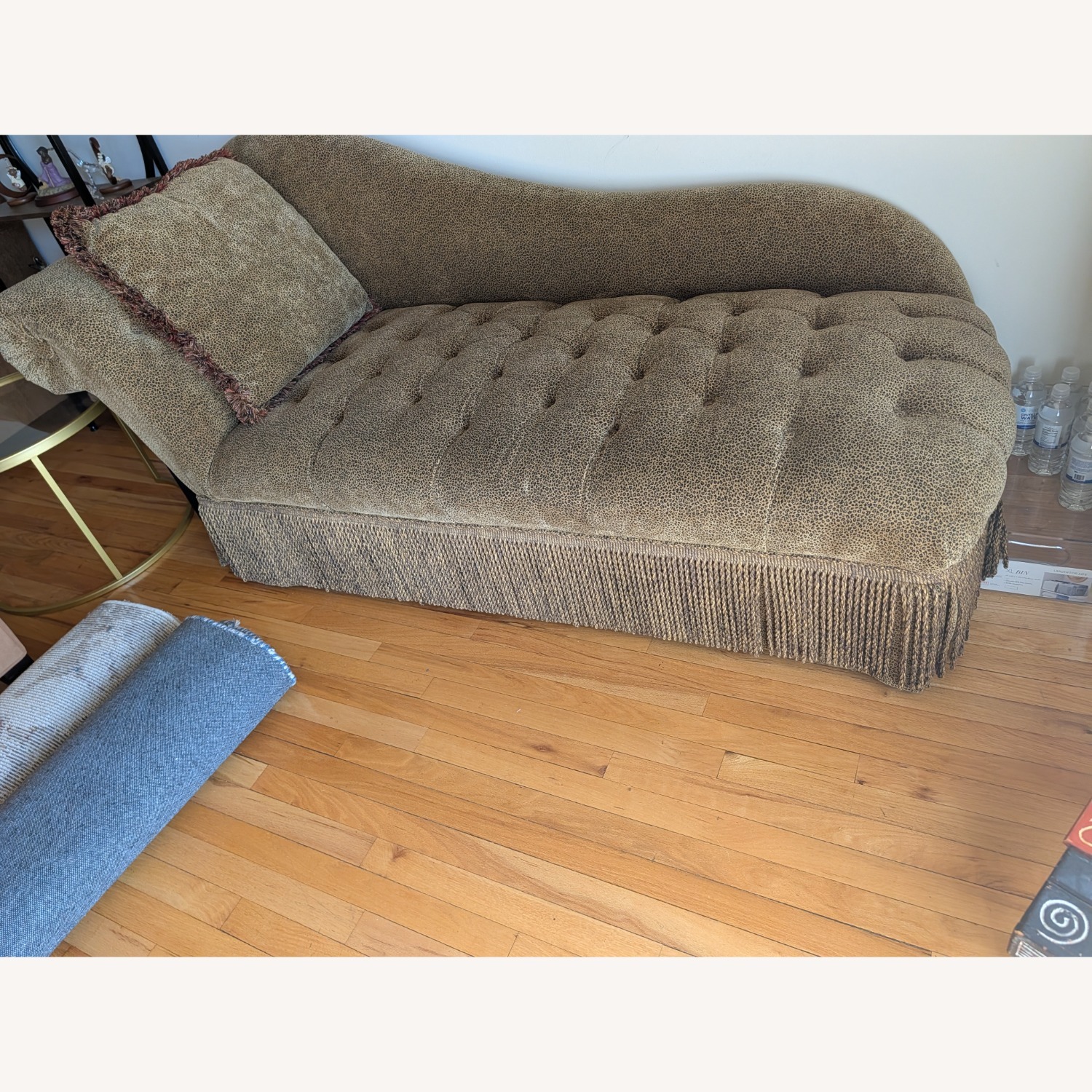 The Bombay Company Fabric Chaise Lounge - image-2